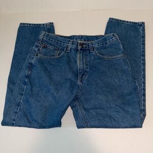 Carhartt Men’s Relaxed Fit Size 33 X 30 Denim Blue Jeans